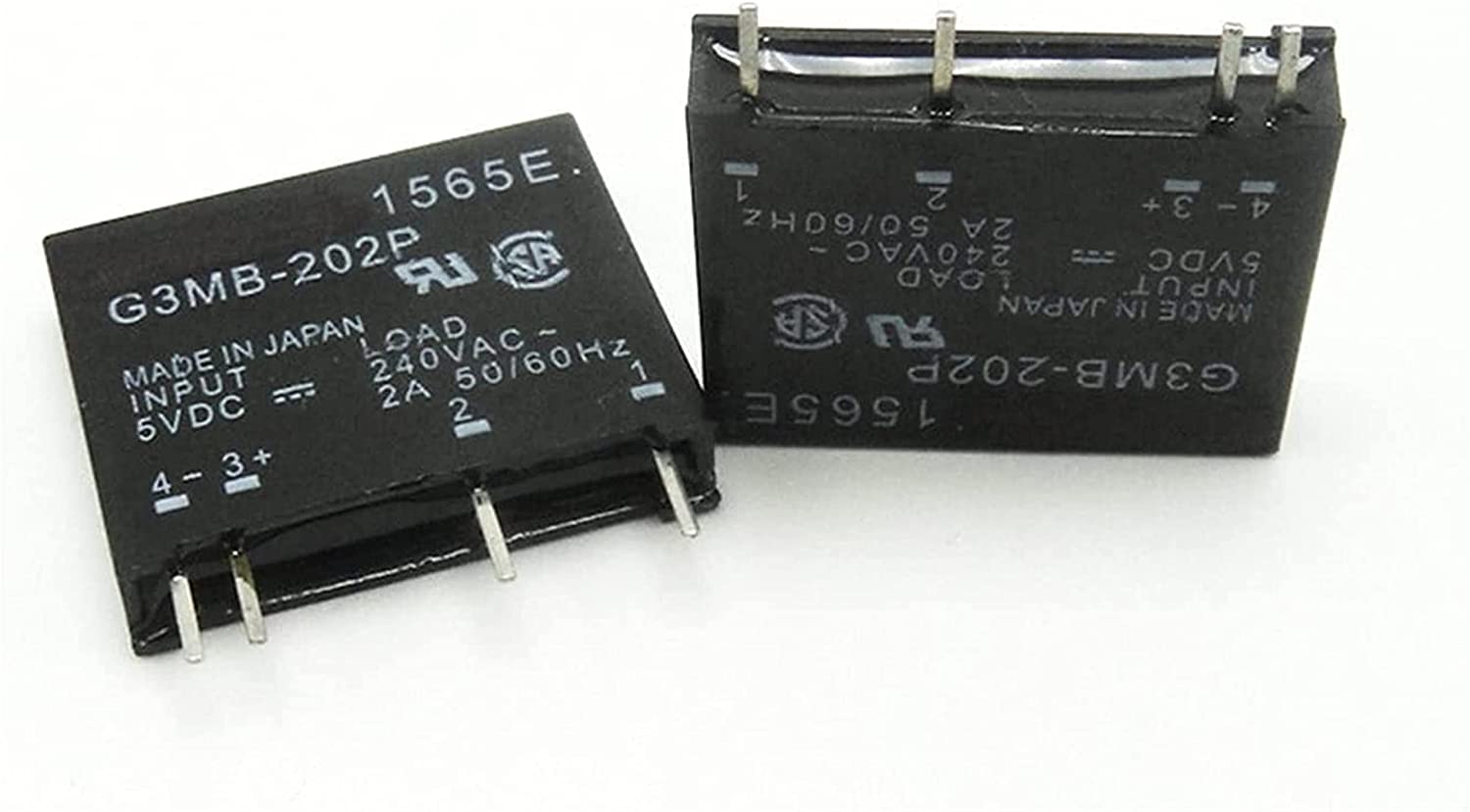 RELAIS SOLIDE G3MB-202P-5VDC 4P 2A240VAC