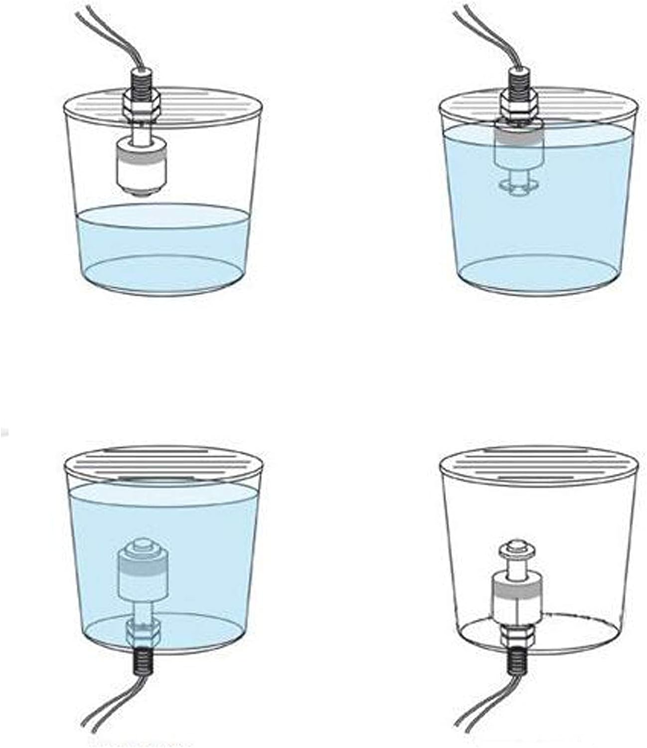 capteur niveau d’eau Mini flotteur vertical  ZP2508