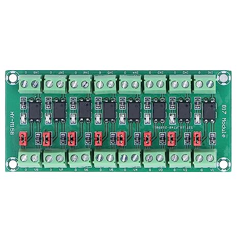 PC817 Carte d'isolation Optocoupleur  8 canaux