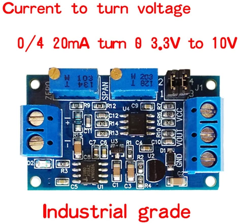 MODULE CONVERSION DE SIGNAL COURANT TENSION 4-20mA to 0-10V