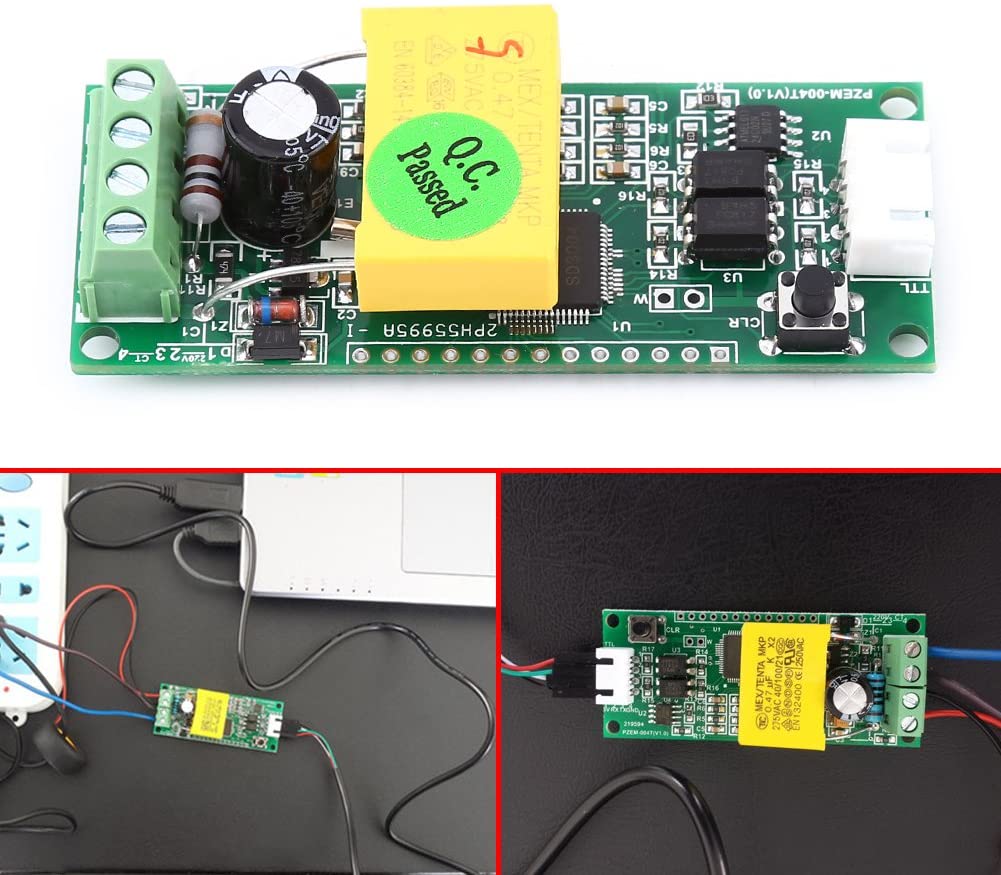 Compteur courant PZEM-004T 0-100A 80-260V AC