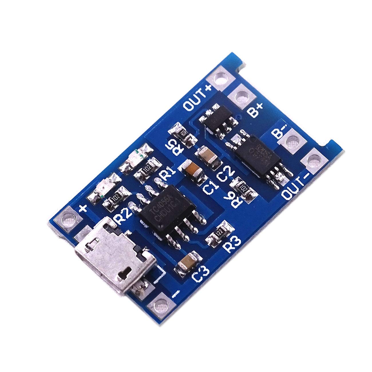 TP4056 Module Chargeur de Batterie Au Lithium 18650 5V 1A MICRO  USB