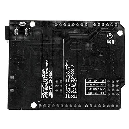 arduino uno + wifi r3 (atmega328p + esp8266)
