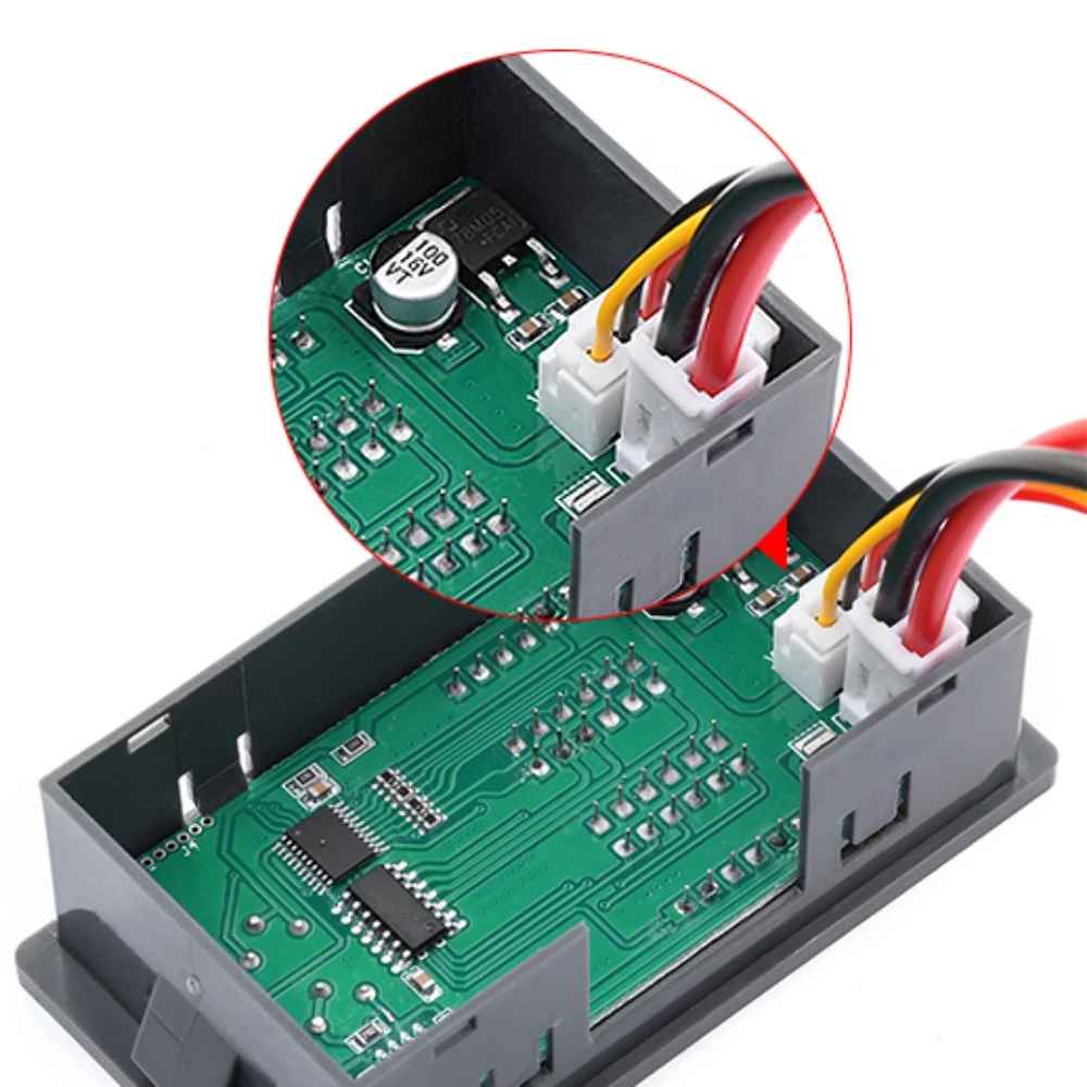 wattmétre voltmétre dc 0-100v 10a