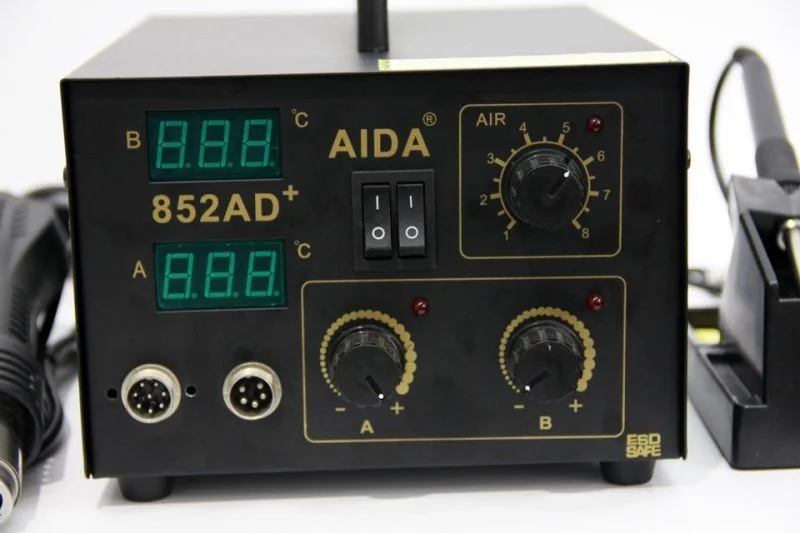 Station Fer A Souder Air Chaud AIDA 852AD+