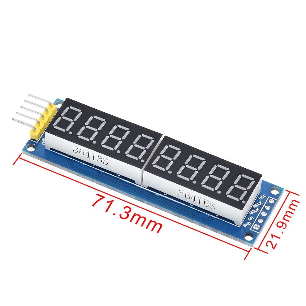 Afficheur 8 digits avec driver MAX7219