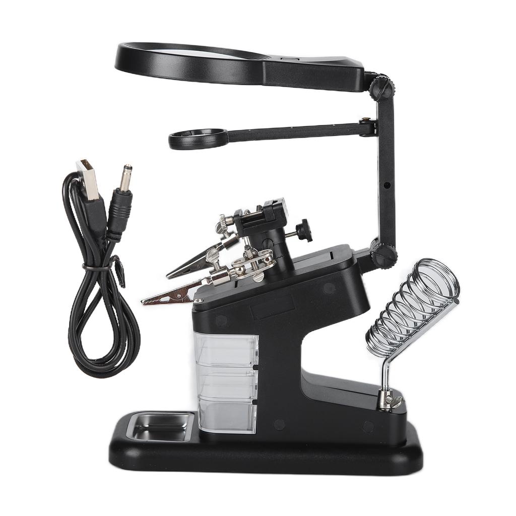 TH-7026  Loupe Lampe De Laboratoire , Led Loupe De Bureau, Led Lampe Loupe