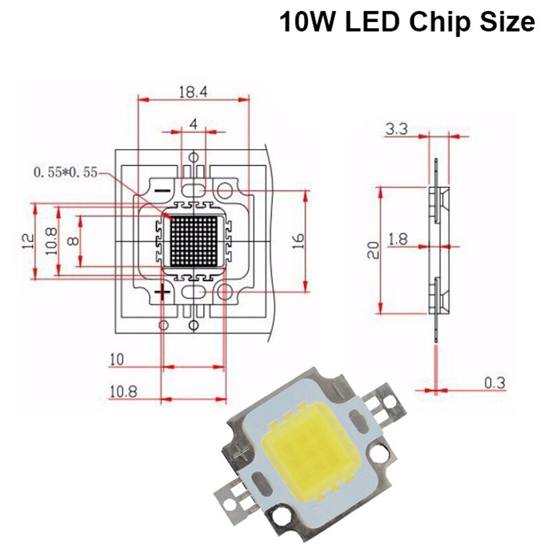 LED haute puissance (10w)