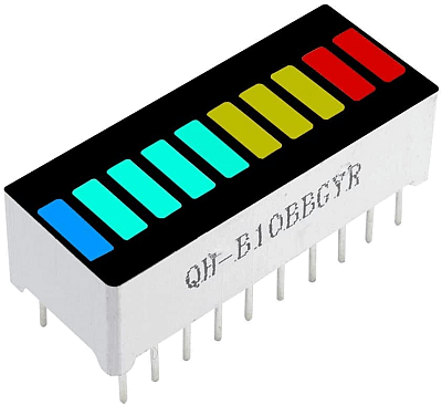 B10BRYGB Barre de segment numérique à 10 grilles