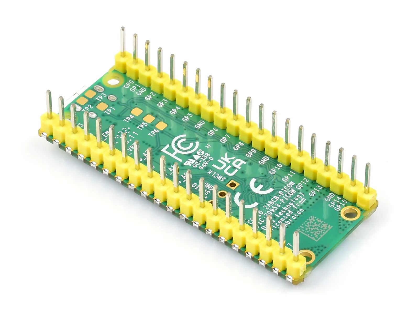 Carte Raspberry Pi Pico WIFI W, Dual Core RP2040