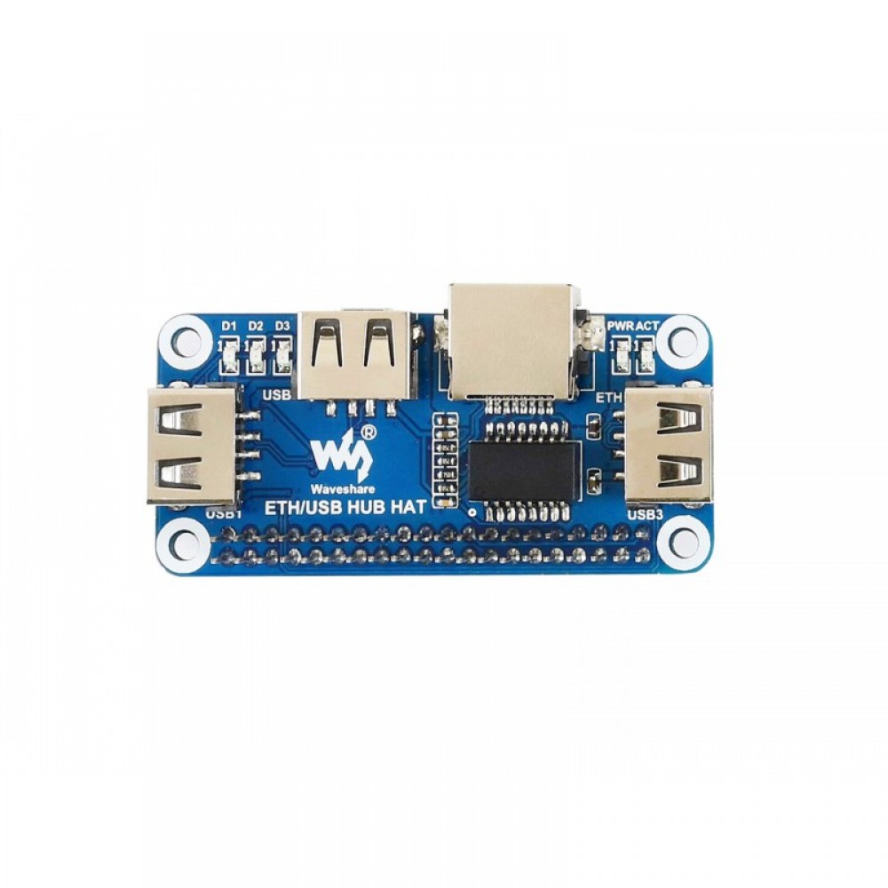 carte d'extension usb ethernet rj45 raspberry