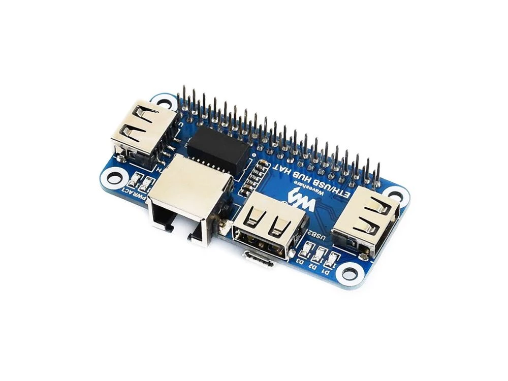 carte d'extension usb ethernet rj45 raspberry