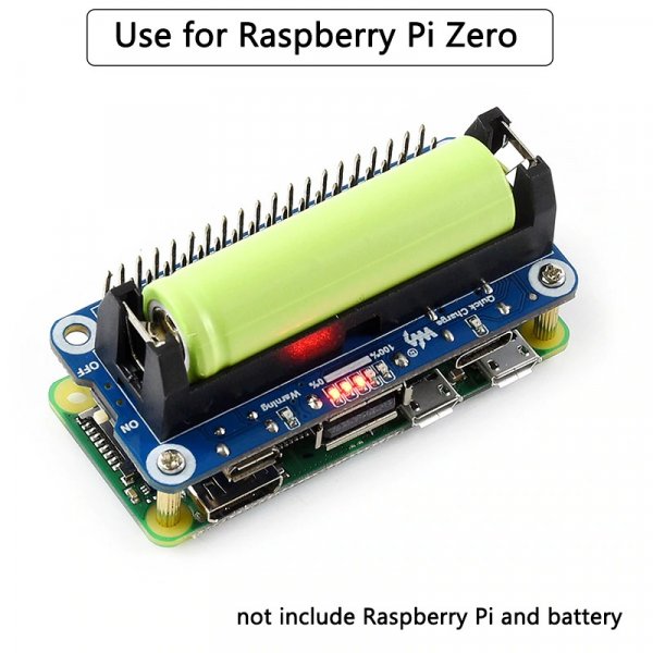 Carte d'Extension Batterie Lithium Raspberry SW6106