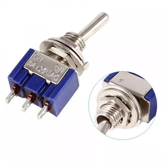 Interrupteur à bascule SWITCH 3PINS 3 broches, 3 positions