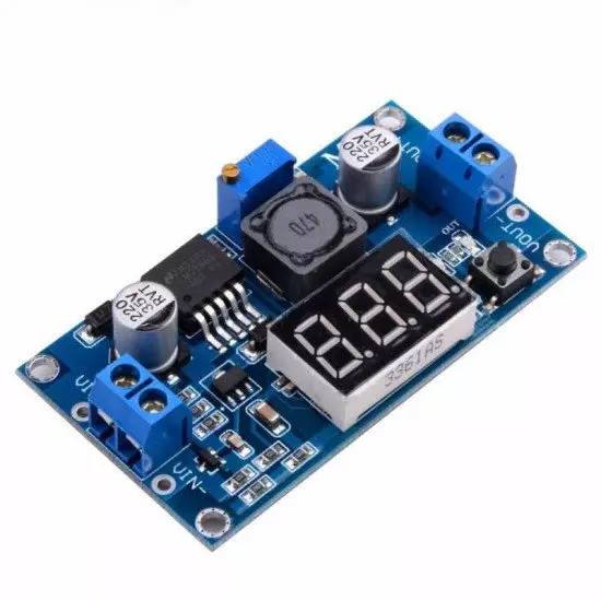 Convertisseur Abaisseur DC-DC lm2596 A 3.2V / 40V TO 1.3V / 35V Avec Voltmètre
