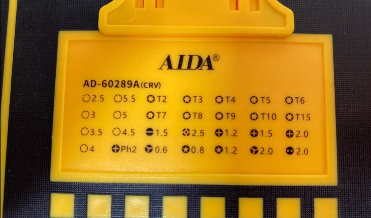 KIT TOURNEVIS AIDA AD-60289A