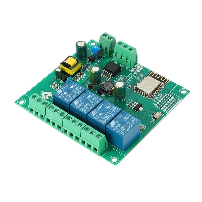 Module de relais WIFI ESP8266 4 canaux 5V/8-80V