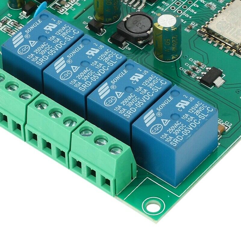 Module de relais WIFI ESP8266 4 canaux 5V/8-80V