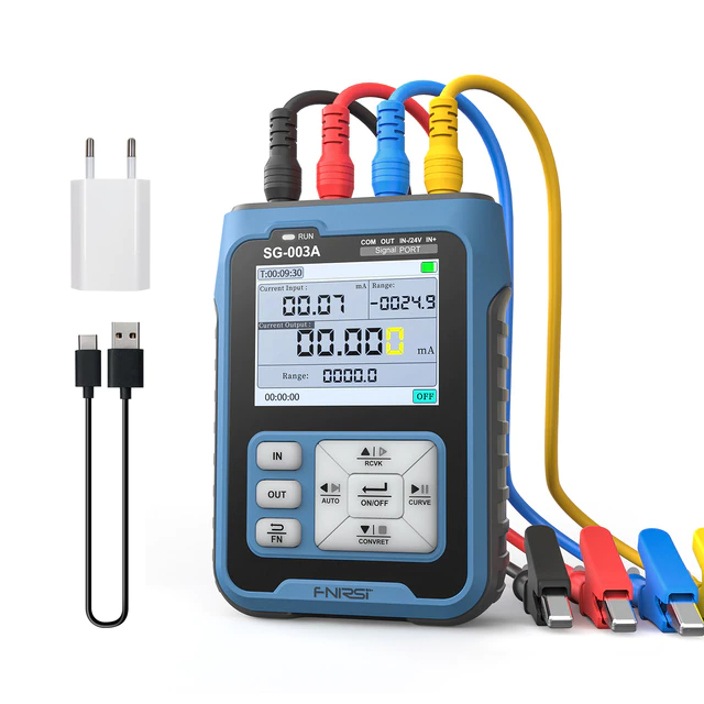 FNIRSI SG-003A – GÉNÉRATEUR DE SIGNAL MULTIFONCTIONNEL, COURANT ANALOGIQUE 4-20MA, RÉSISTANCE À LA TENSION, TRANSMETTEUR DE THERMOCOUPLE