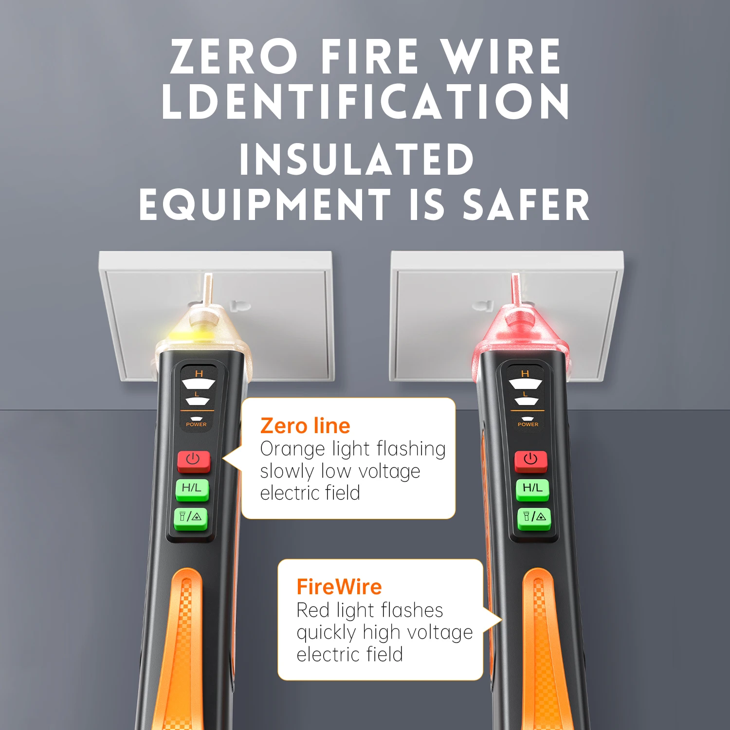 FNIRSI – testeur de tension intelligent sans Contact TP10, 12-1000V AC