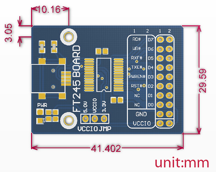 Module  Communication USB FT245 FT245R FT245RL
