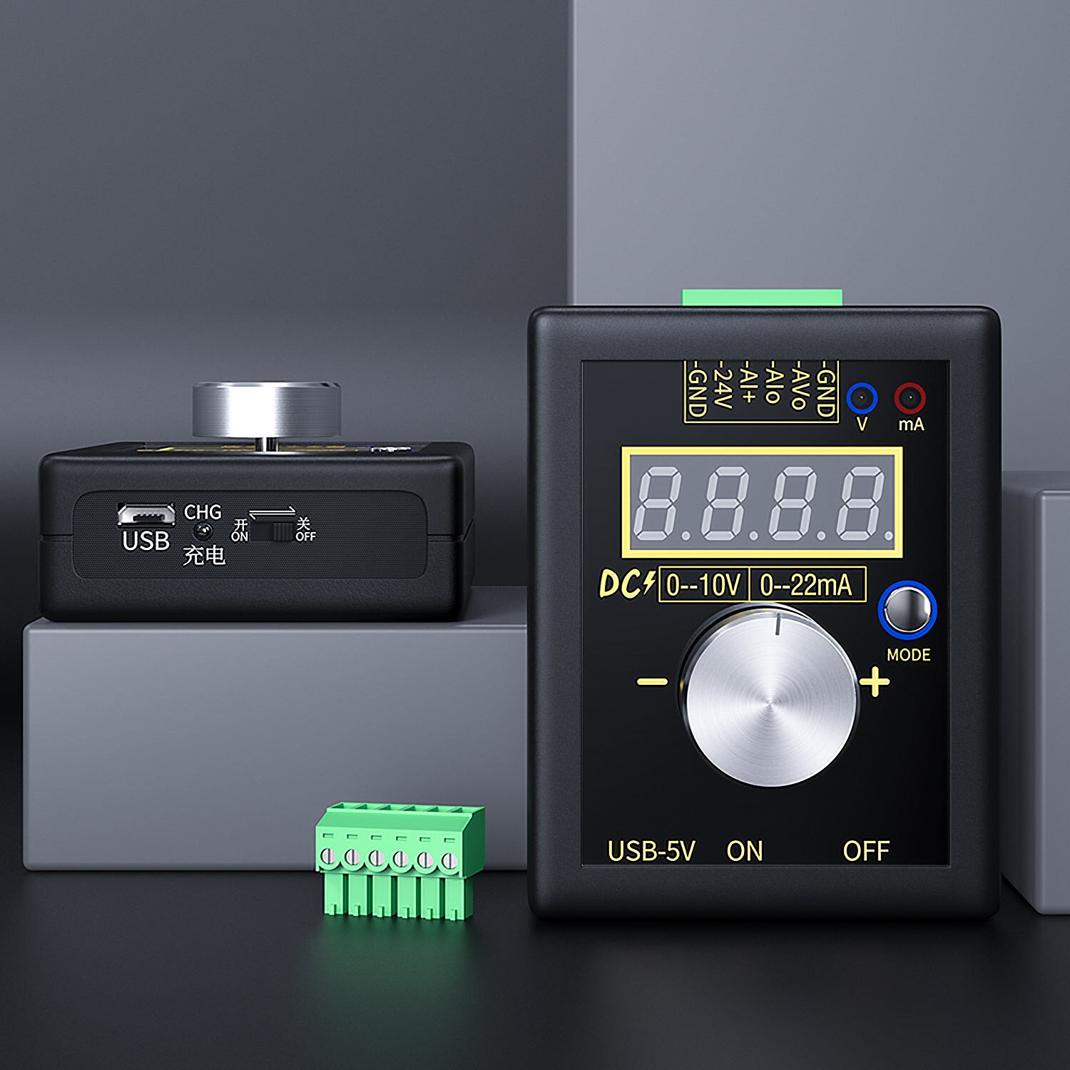 FNIRSI Generateur de Signal de tension numérique 4-20mA 0-10V 0-20mA