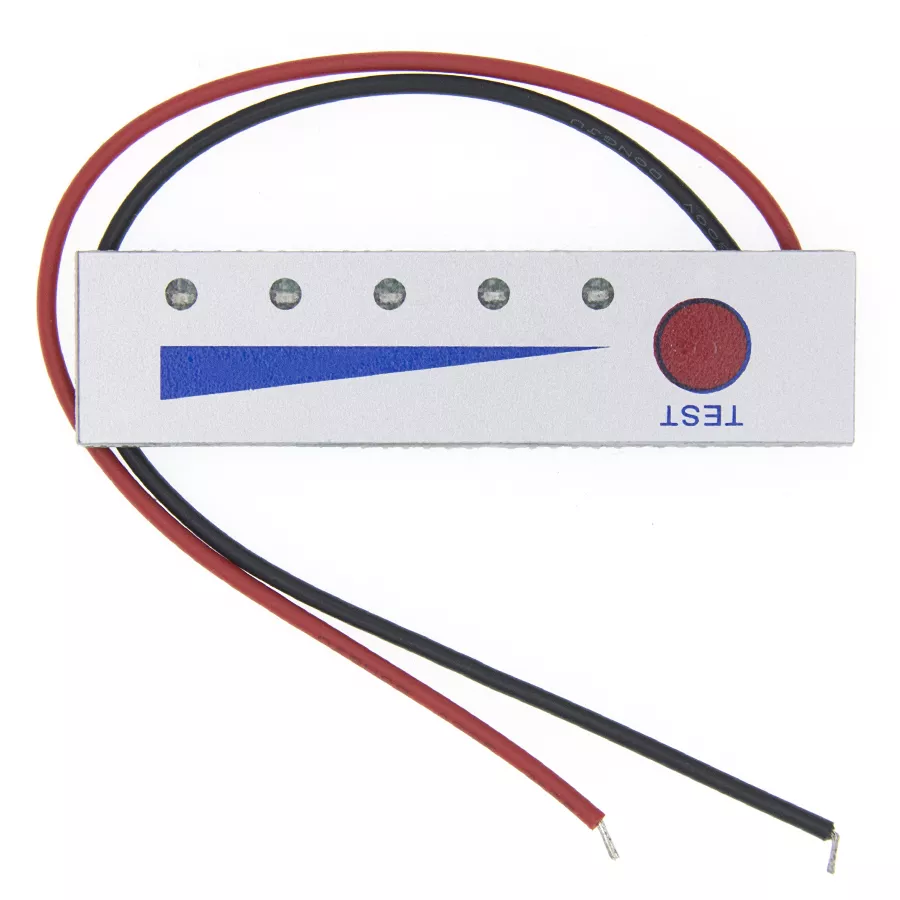 Indicateur de niveau de batterie au Lithium 1S 2S 8V 3S 12V 4s 16V 5s 21V 6S 25V