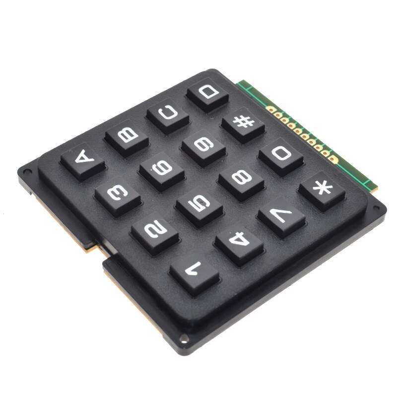 clavier 4 * 4 touches matrix plastic