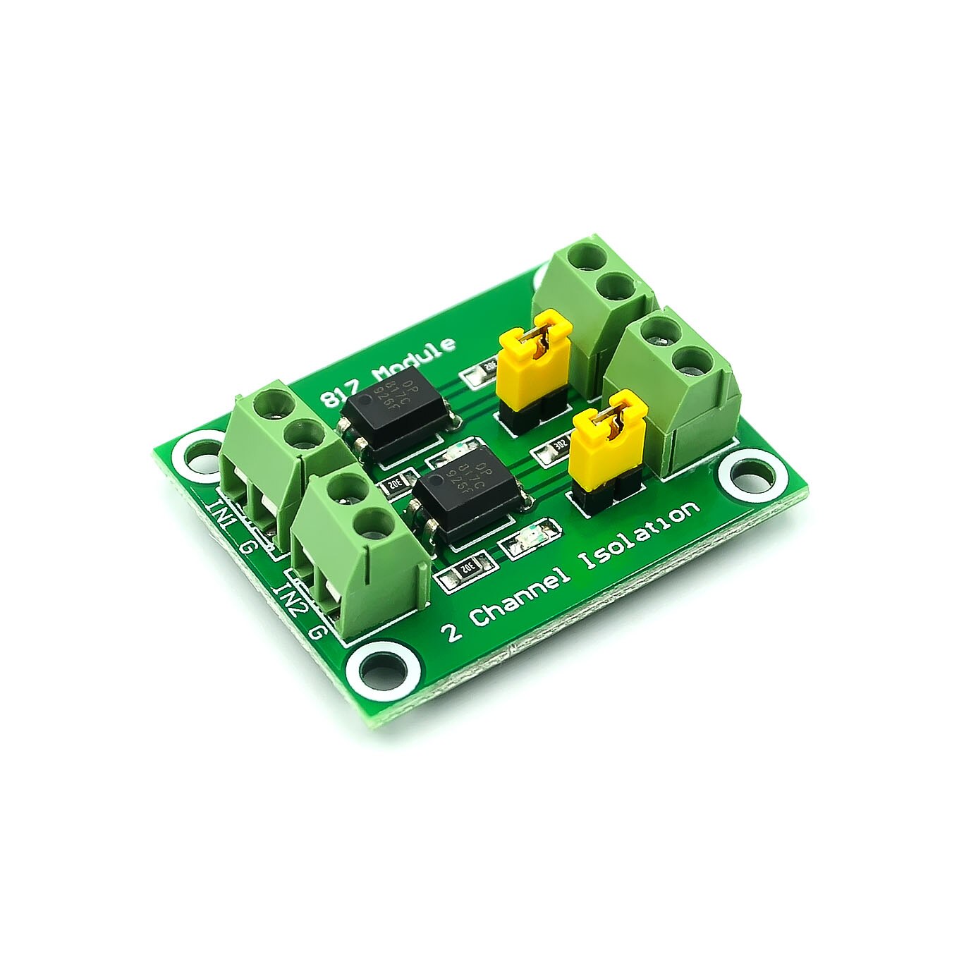 PC817 2 Canaux optocoupleur Carte