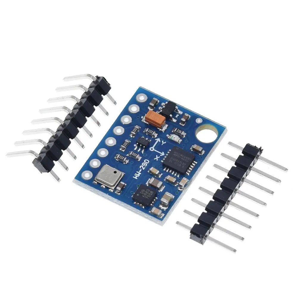 Gyroscope Accéléromètre MPU6050 + HMC5883L Boussole  + BMP180 pression
