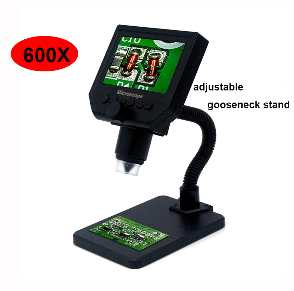 Microscope électronique USB G600 600X SUPPORT FLEXIBLE