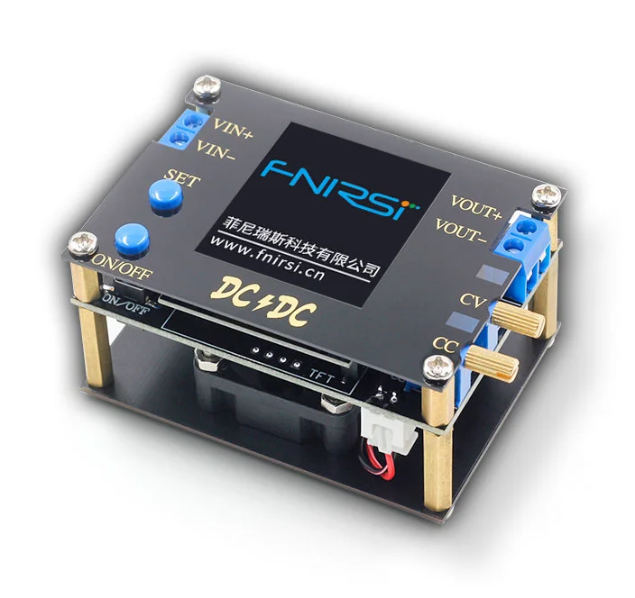 Alimentation Réglable DC DC-Convertisseur Boost/Buck CC CV Power Tech 0.5-30V 5A Voltmètre