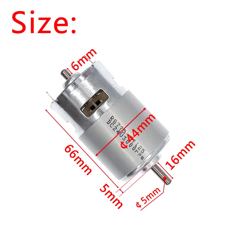 Moteur DC RS-775 12V1400 RPM