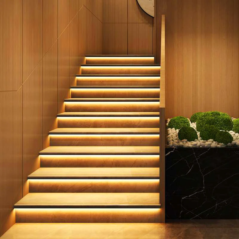 système de  Contrôleur de lumière d'escalier intelligent V2-STEP-1002