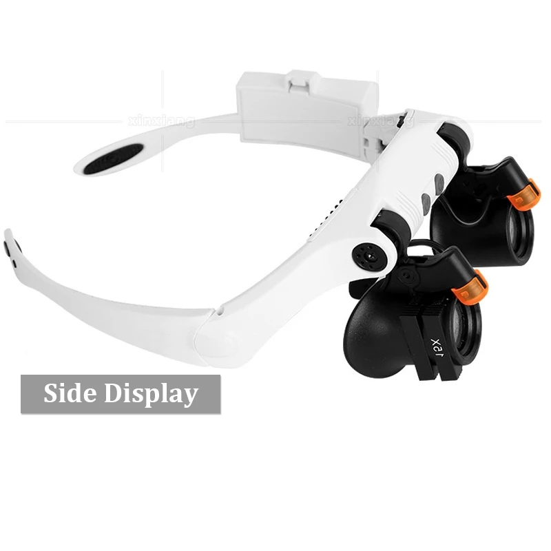 LOUPE interchangeable 2LED lamp Magnifier 32521