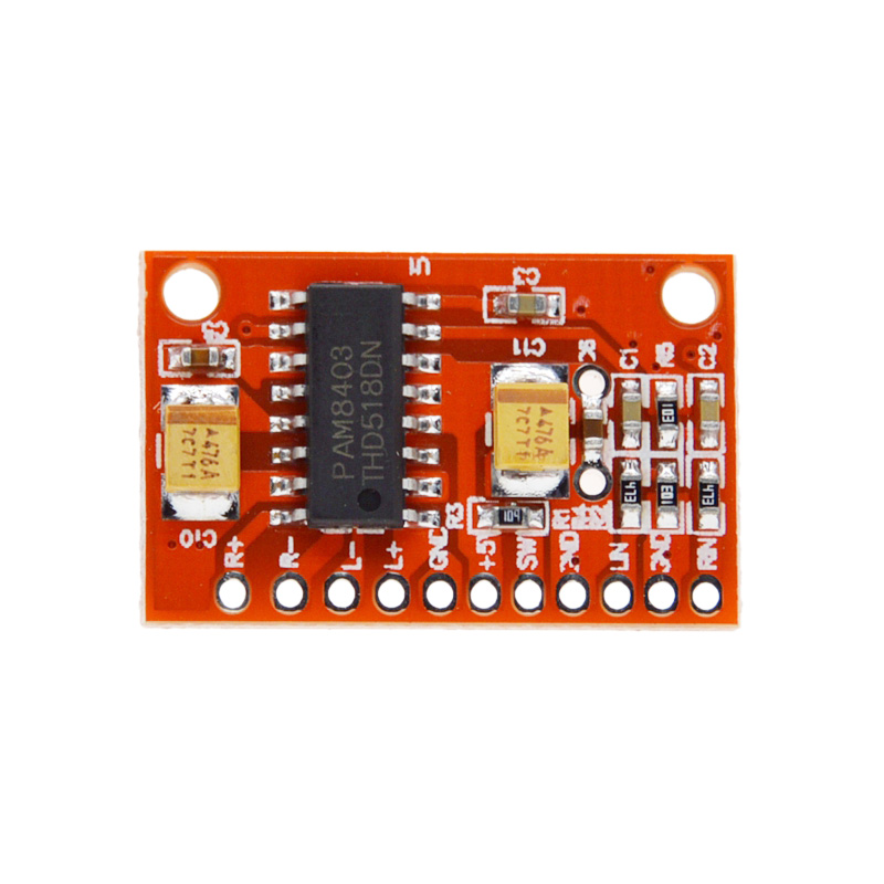 Carte Amplificateur Numérique Audio 2 Canaux 3W PAM8403