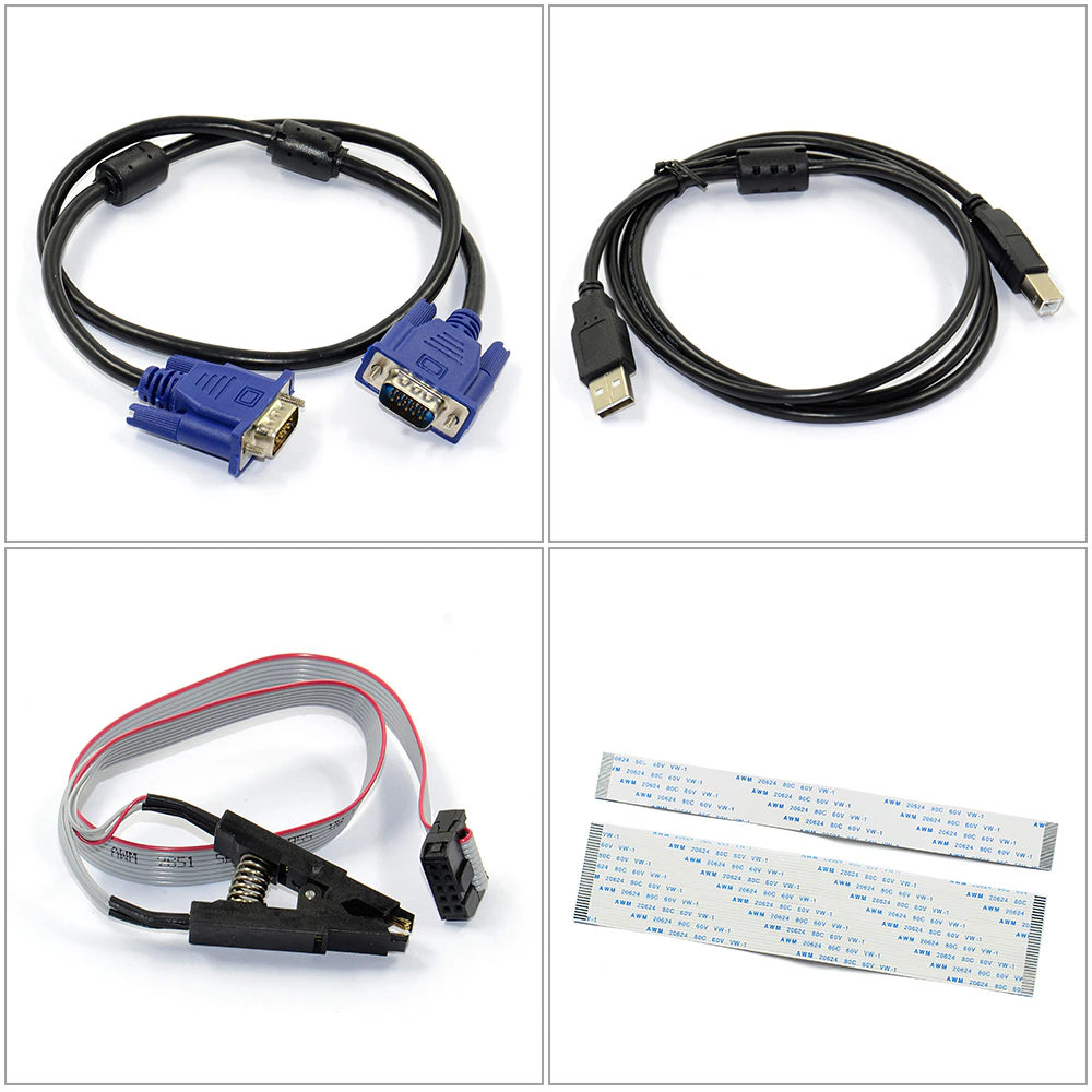 Programmateur universel RT809H avec 10 adaptateurs