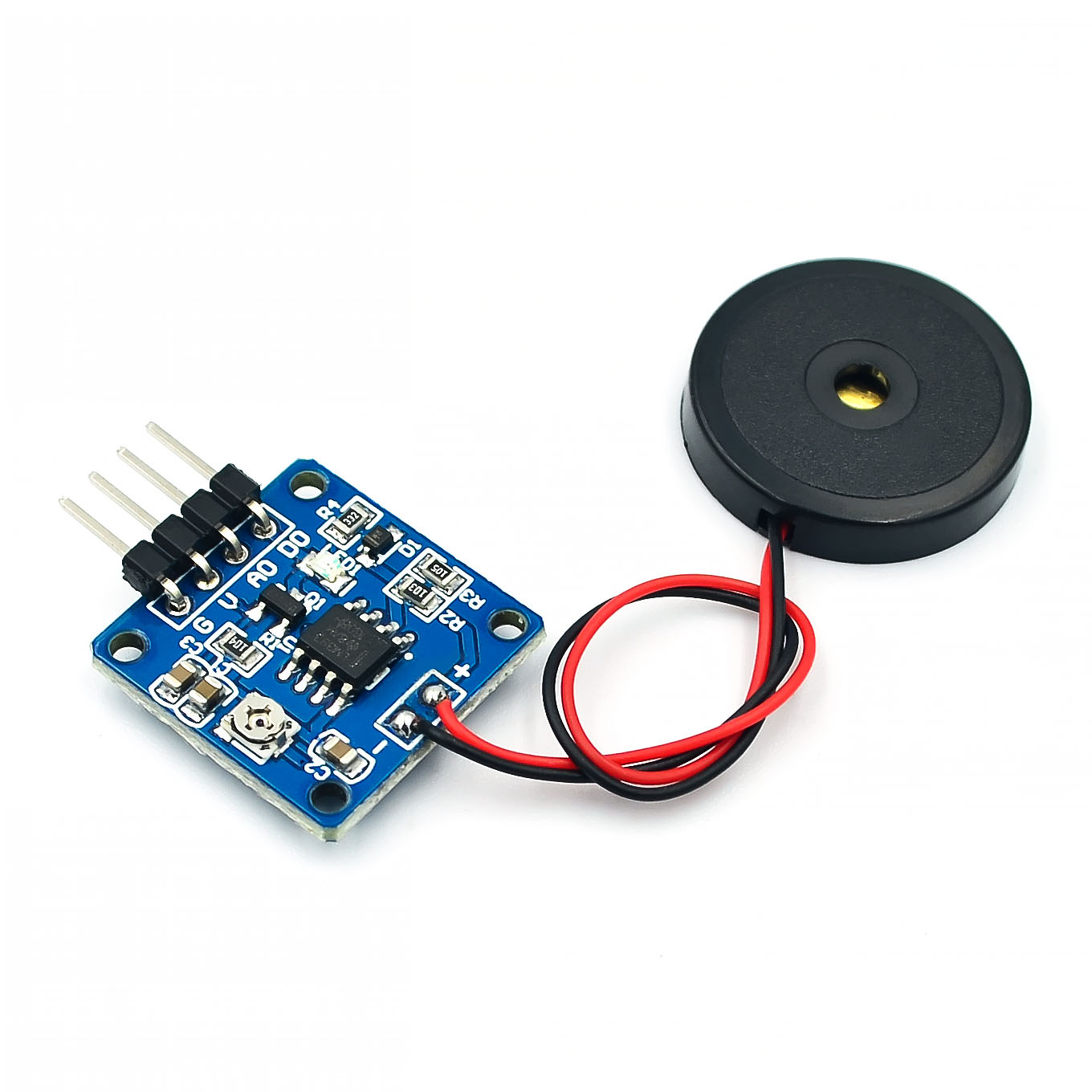 Capteur de choc piezoelectrique  Vibration