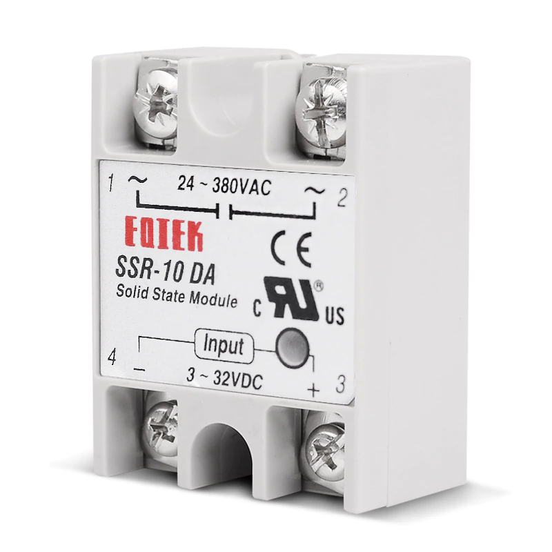 Module relais  statique semi-conducteurs, régulateur de température 24V-380V 40a 250V/25a 250V/ 60a 250V