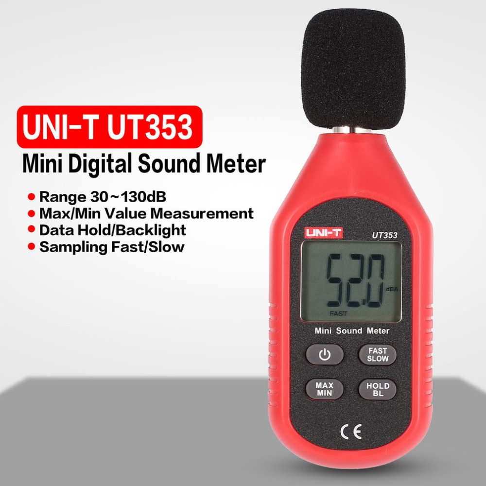 Mini sonomètre numérique de niveau sonore UT353
