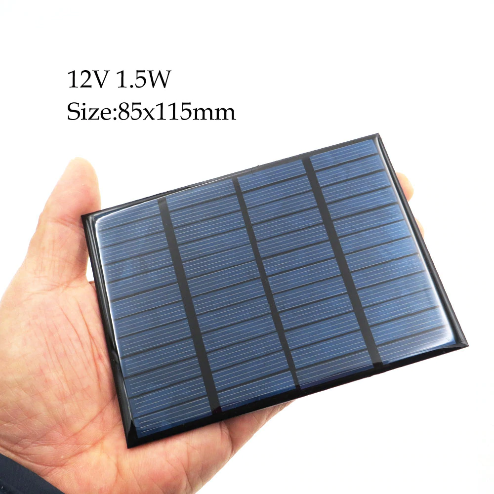cellule solaire 12v 1.5w
