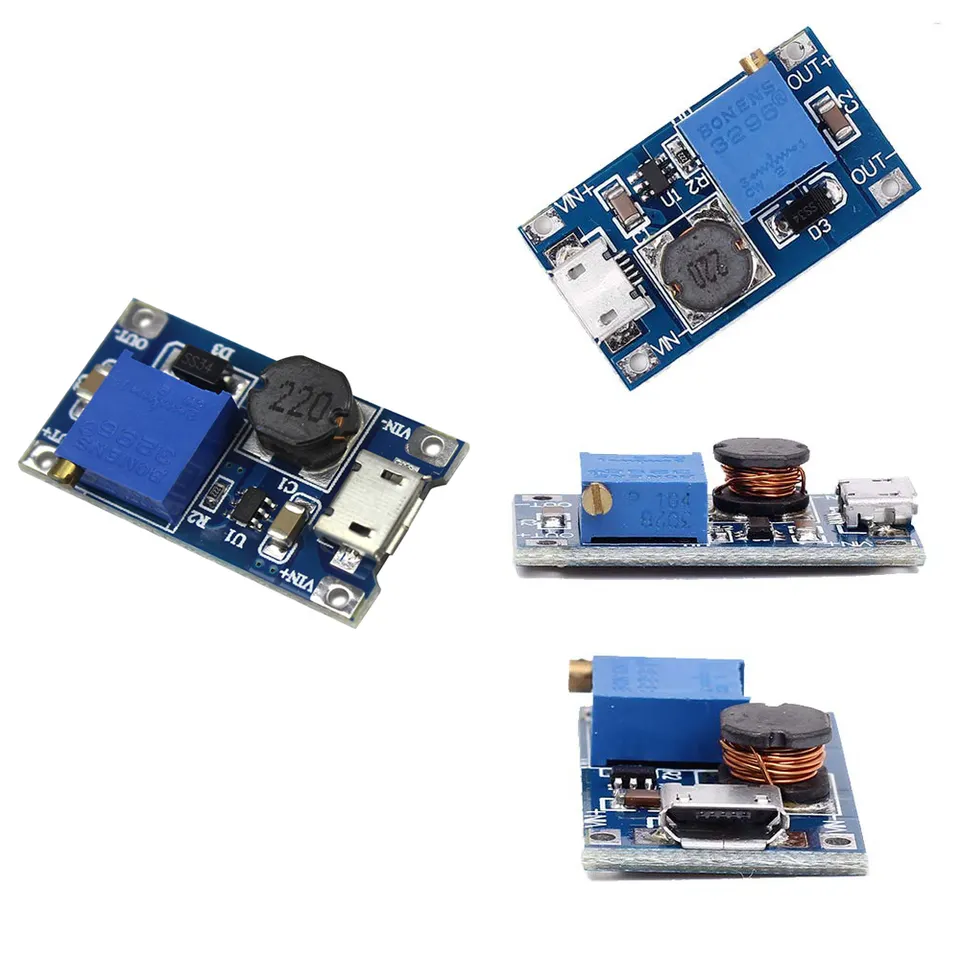 Module de Élévateur DC-DC 2A  MT3608  5 V ~ 28 V  TO  2V  ~  24V