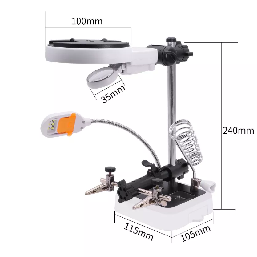 Loupe de maintenance d'instruments électroniques MG16129DC