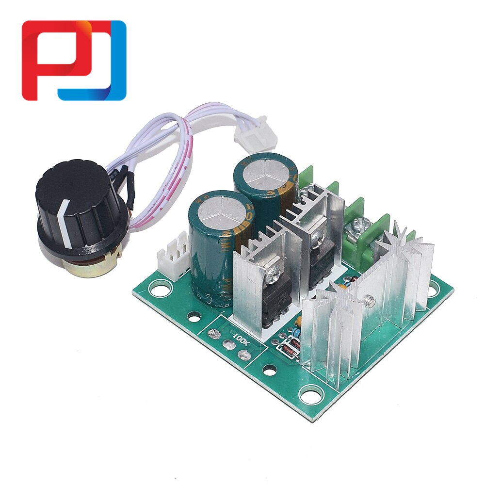 Régulateur de vitesse moteur DC 6v-90v 15A