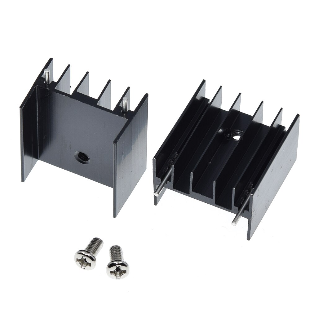 Radiateur en aluminium 25x24x16mm