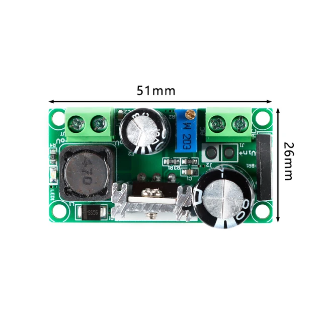 Module convertisseur abaisseur Buck AC/DC à DC LM2596HV réglable 3A LM2596