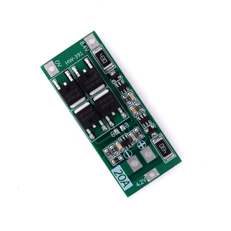 chargeur batterie bms 2s 20 A 7.4v 8.4v li-ion