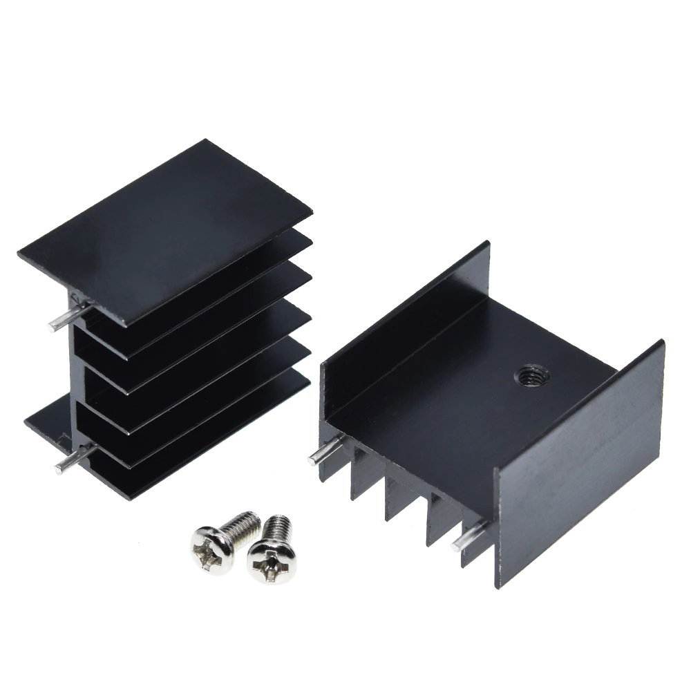 Radiateur en aluminium 25x24x16mm