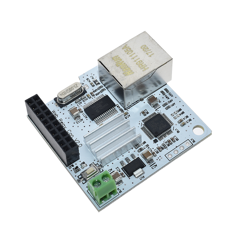 Commutateur de commande réseau Ethernet RJ45 de relais 8 canaux W5100