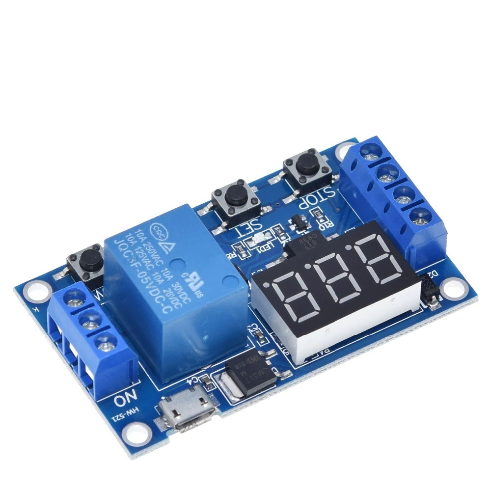 Relais temporisé numérique programmable  JZ-801